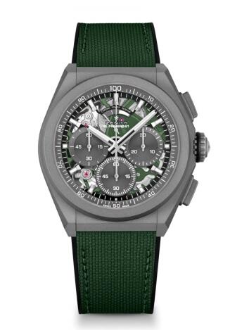Replica Zenith Watch Defy 21 Ultra Colour Khaki 97.9001.9004/80.R945.T3/P